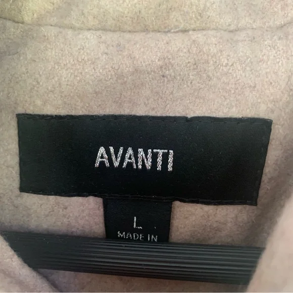 Avanti Wool Blend Hooded Zip Up Jacket Coat Women’s Large Regular - Picture 4 of 11